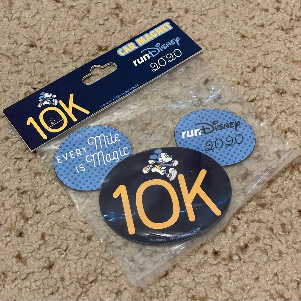 runDisney 10k Car Magnet 2020